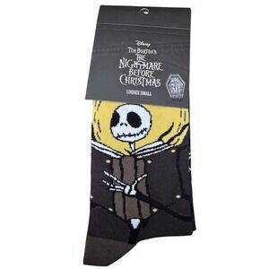 Disney Nightmare Before Christmas Jack Skellington Socks Out of Print  Small NEW